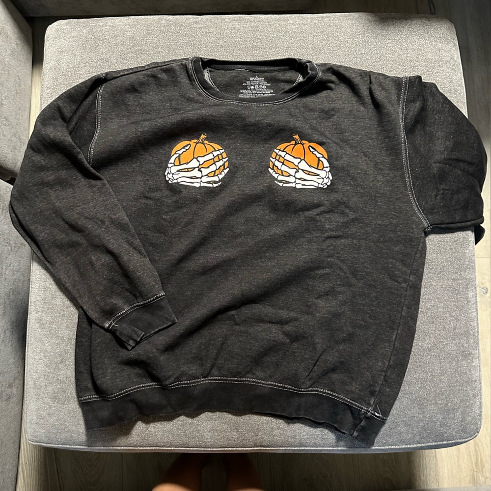 Halloween Dark Grey Crewneck